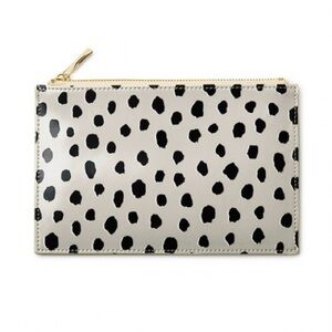 Kate Spade Flamingo Dot Pencil Pouch & Accessories NWT